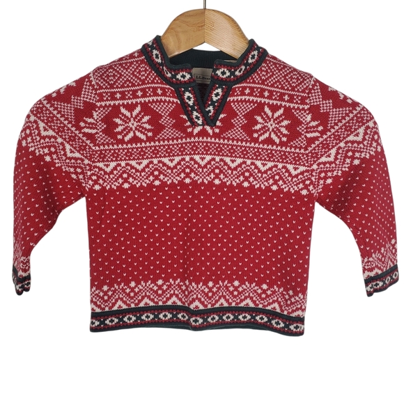 L.L. Bean Other - L.L. Bean Kids Fair Isle Sweater. 100% Cotton. 2T. #0149